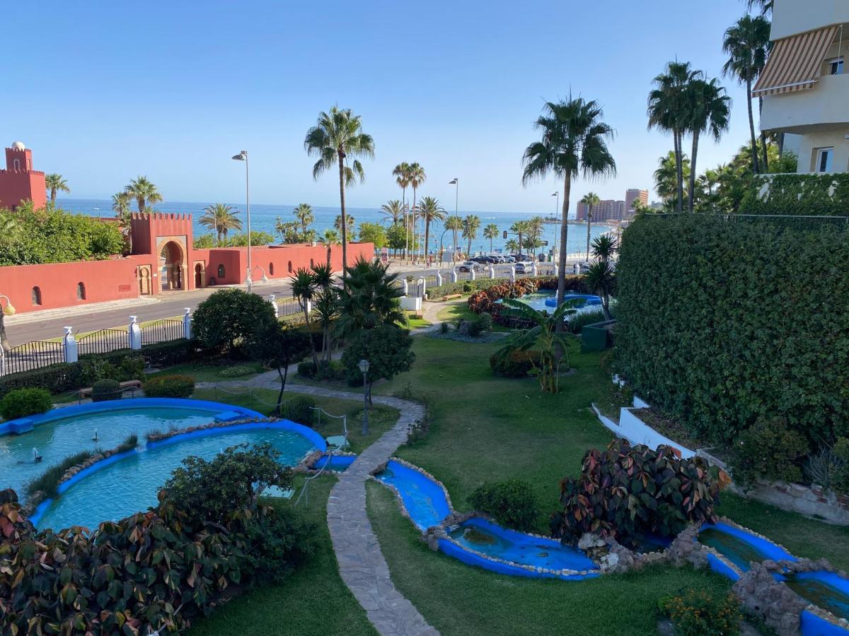 Modern Sea View Studio In Benal Beach Benalmádena Eksteriør billede